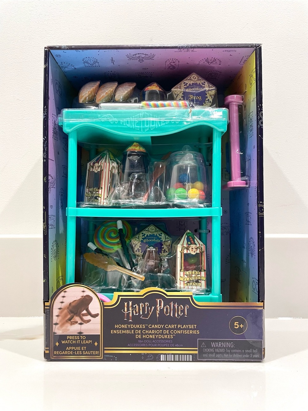 NEW Harry Potter Honeydukes Candy Cart Playset